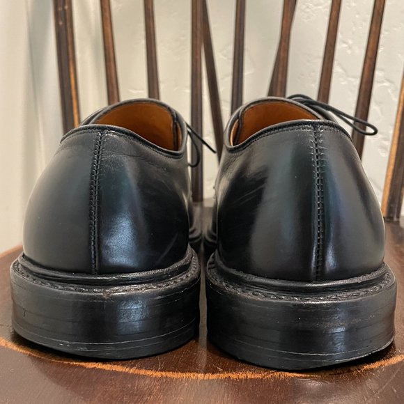 Allen Edmonds Brentwood Men’s Dress Shoes Black Leather Split Toe Derby SIZE 9 D main image 6